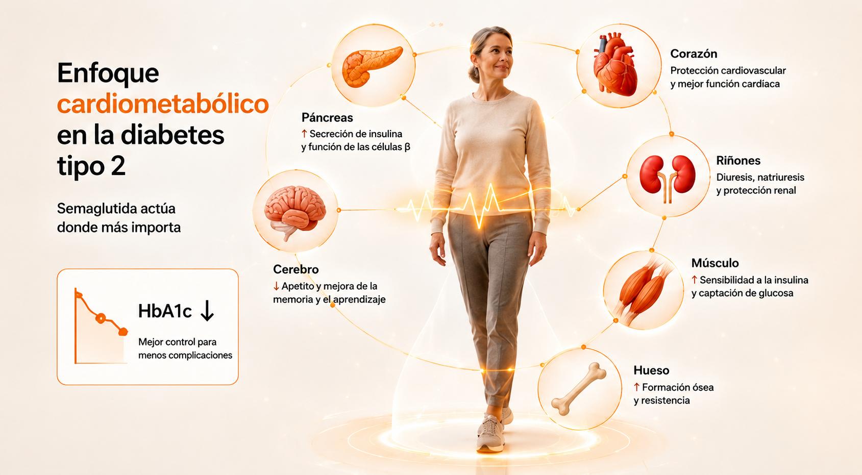 Del control glucémico a la organoprotección: evolución de los objetivos terapéuticos en la diabetes mellitus tipo 2