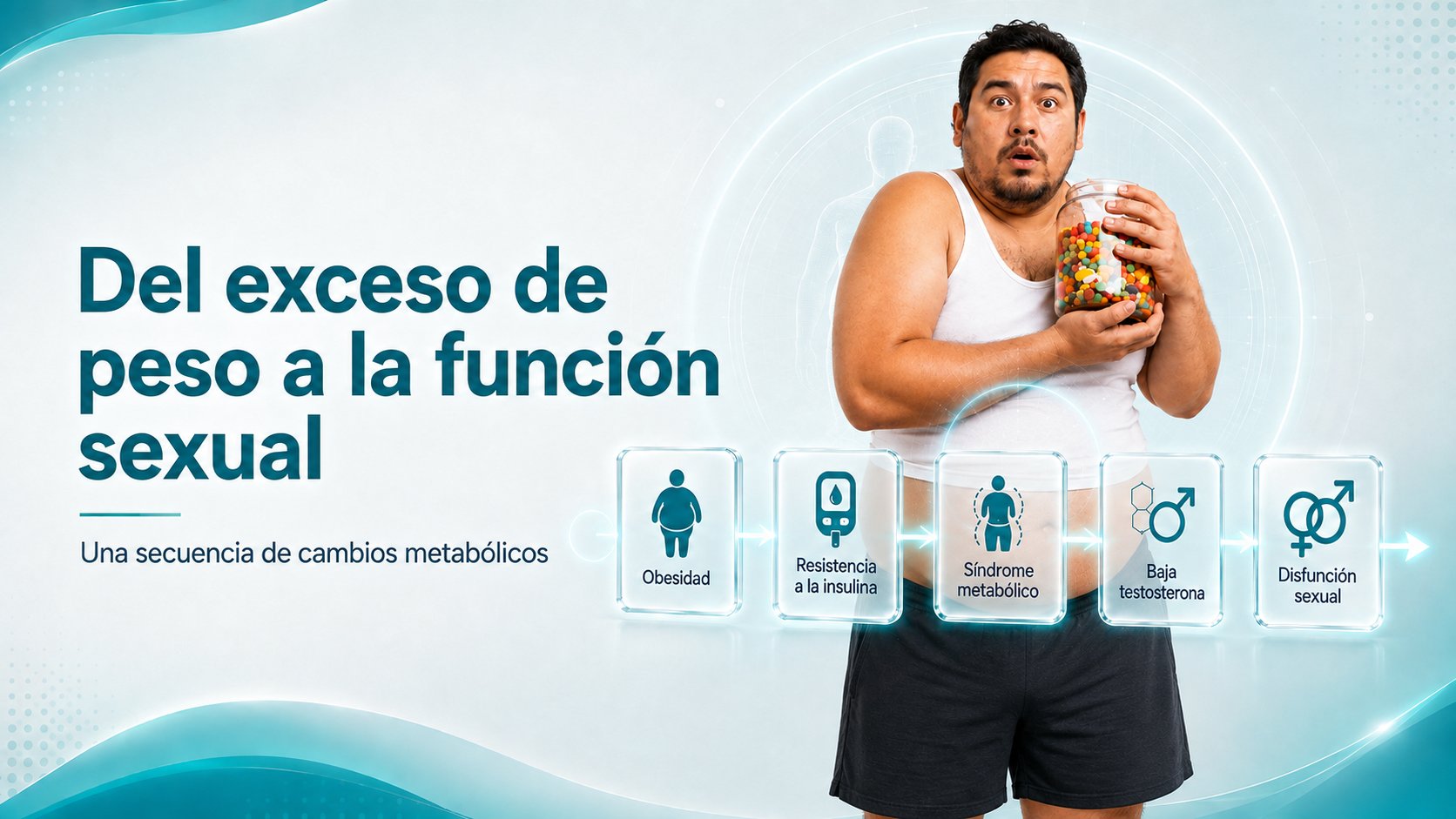 De la obesidad al síndrome metabólico: el camino hacia el desarrollo de la disfunción sexual en los hombres